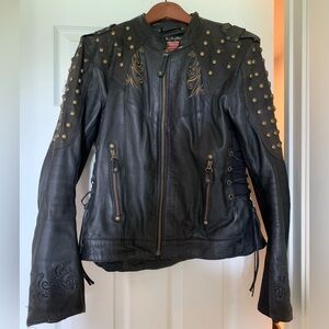 Black Brand Mantra Women’s Motorcycle Jacket